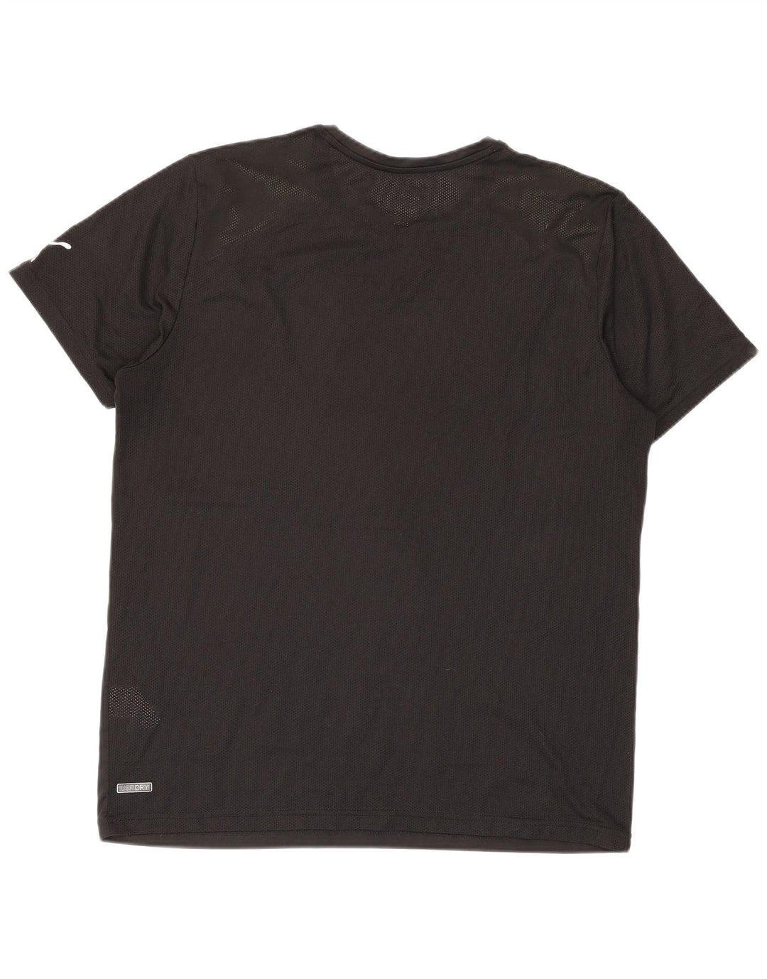 Puma T-shirt grafica da uomo Top Large in poliestere color block nero