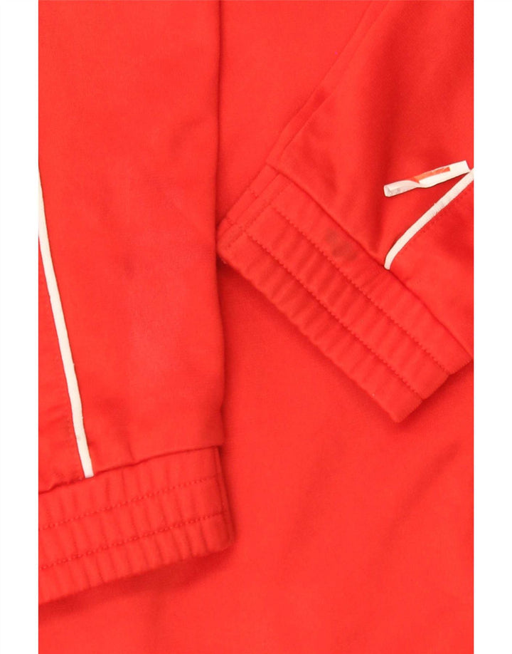Giacca da tuta da ragazzo Umbro 7-8 anni Small Rosso Colourblock Poliestere