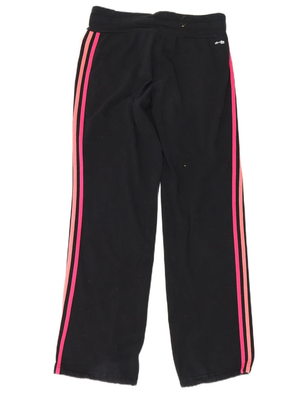 Pantaloni della tuta Adidas Climalite da donna UK 4/6 XS Blu navy