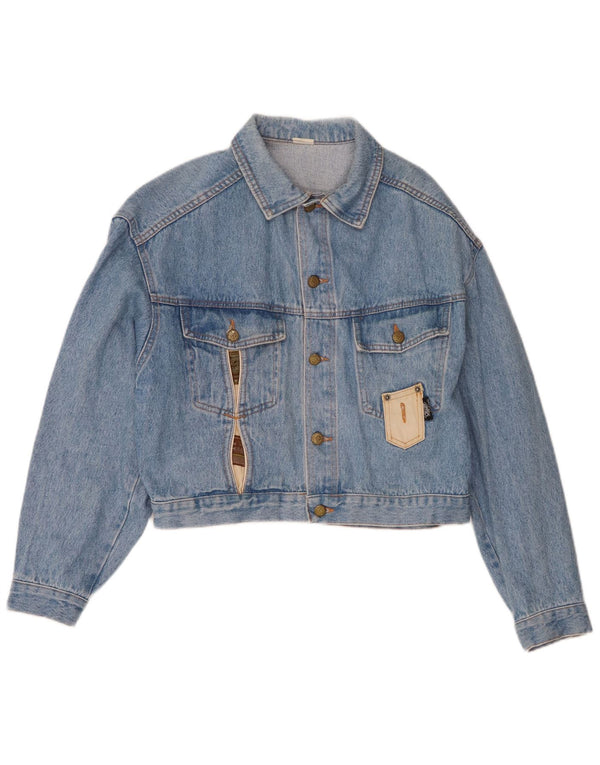 Giacca di jeans da donna Wild UK 14 Cotone blu medio
