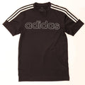 T-shirt grafica Adidas da uomo Climalite Top XS poliestere nero