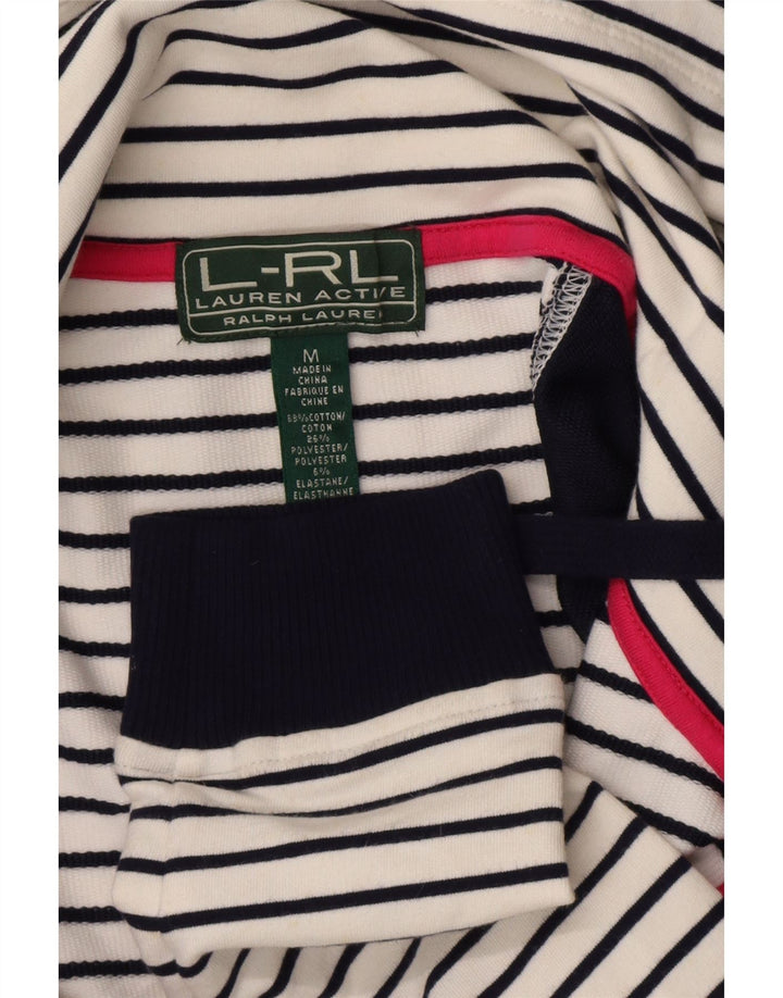 Giacca da tuta da donna Ralph Lauren UK 12 Medium White Nautical