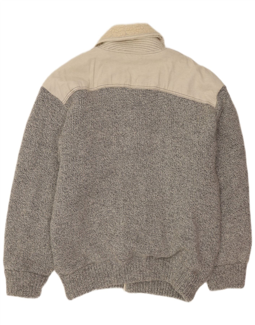 Maglione cardigan da uomo LOLI WOLF XL grigio color block
