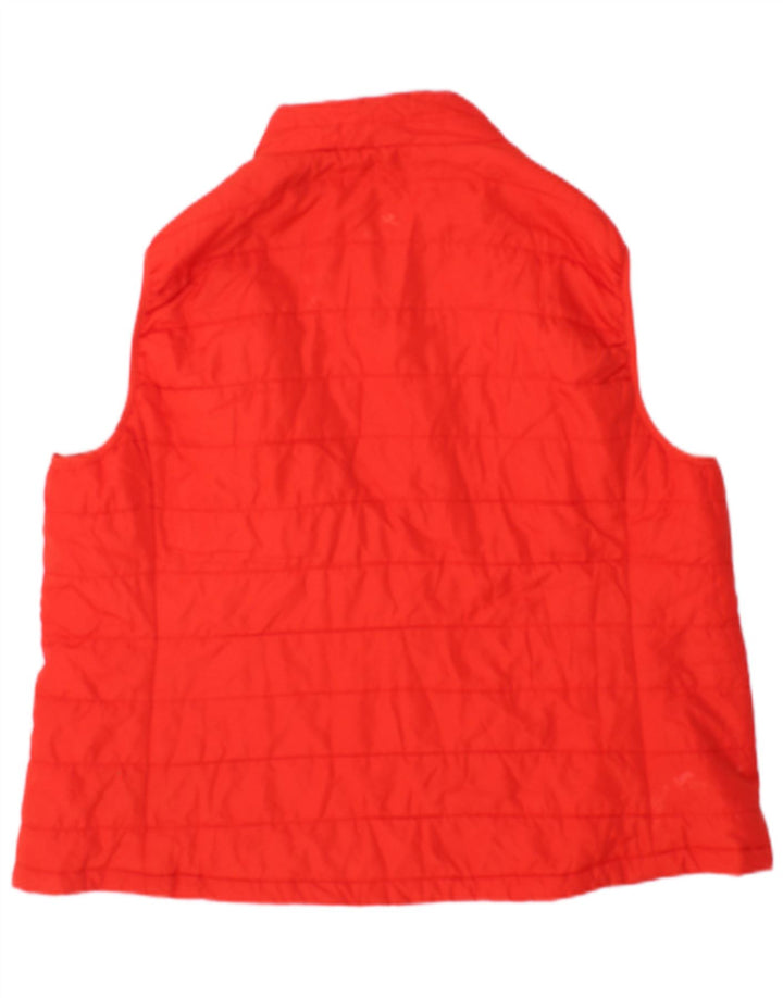Gilet imbottito da donna Marks & Spencer UK 20 2XL poliestere arancione