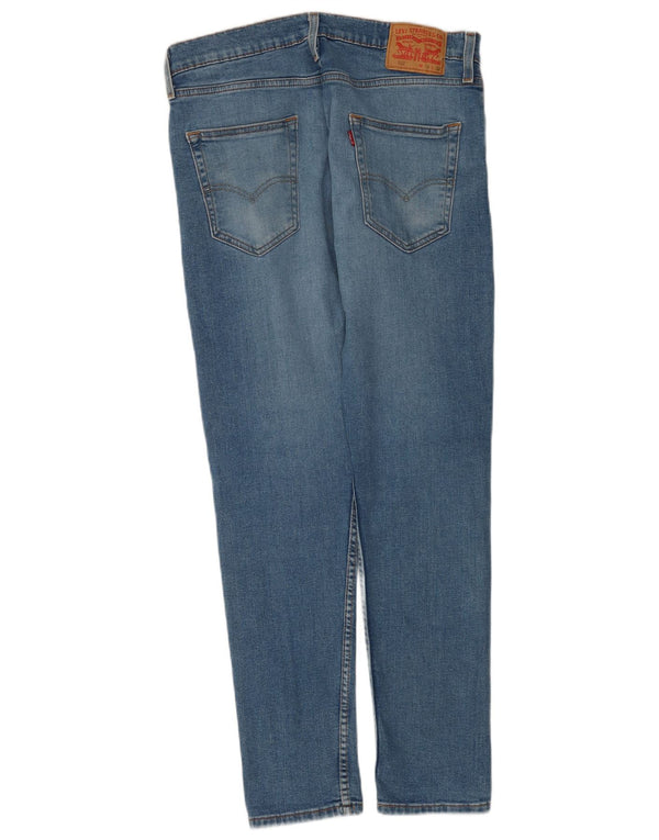 Jeans Levi's Uomo 512 Slim Tapered W33 L32 Cotone Blu