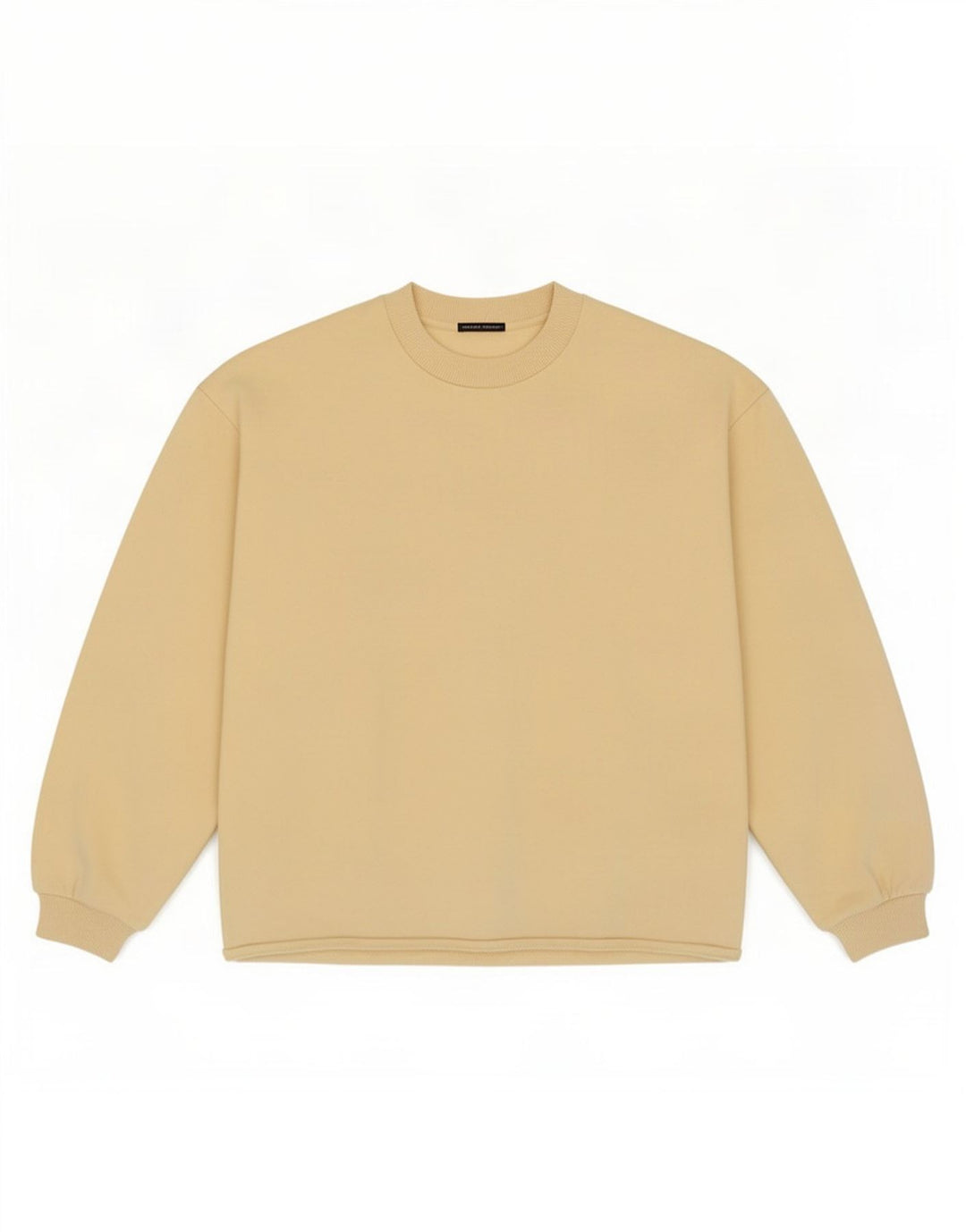 Felpa da donna Zara UK 14 cotone giallo medio