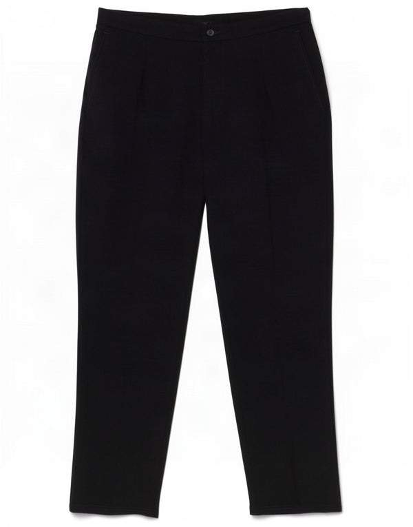 Marks & Spencer Pantaloni casual da donna UK 12 Medium W28 L26 Blu navy