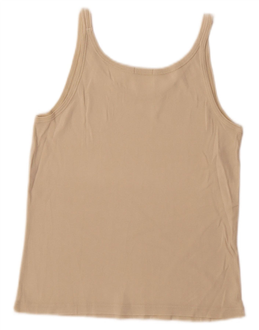 Canotta da donna Benetton UK 10 piccola in cotone beige