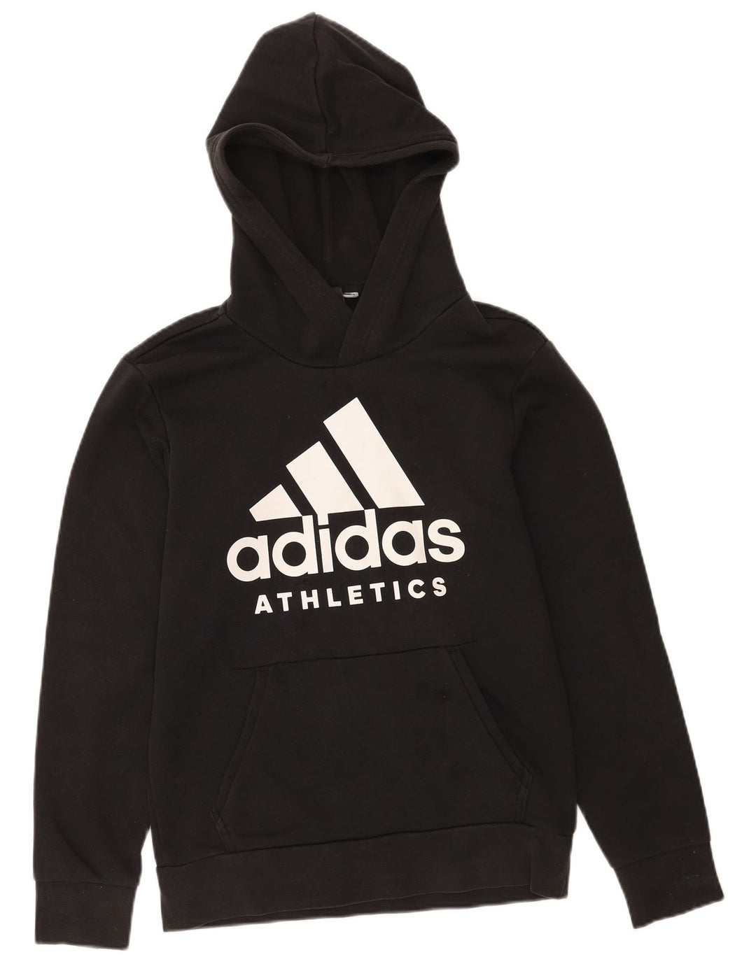 Felpa con cappuccio grafica da uomo Adidas Small nera