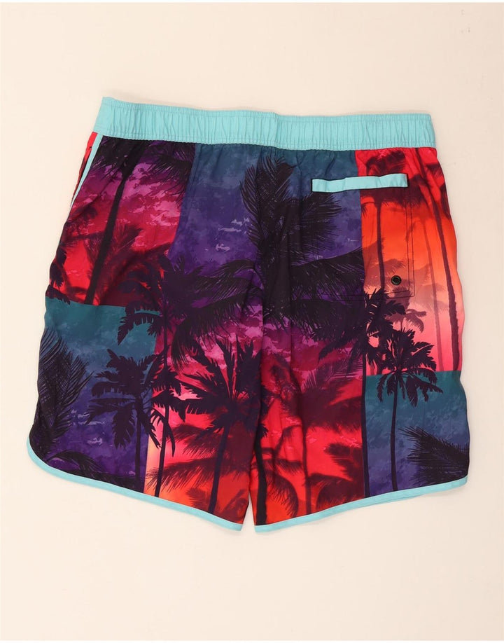 Pantaloncini da bagno da uomo Mistral 2XL Poliestere floreale multicolore hawaiano