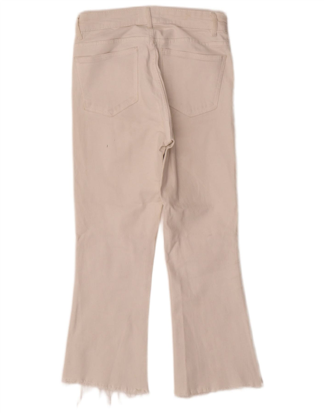 Jeans Bootcut da donna Zara EU 36 XS W26 L24 Cotone bianco
