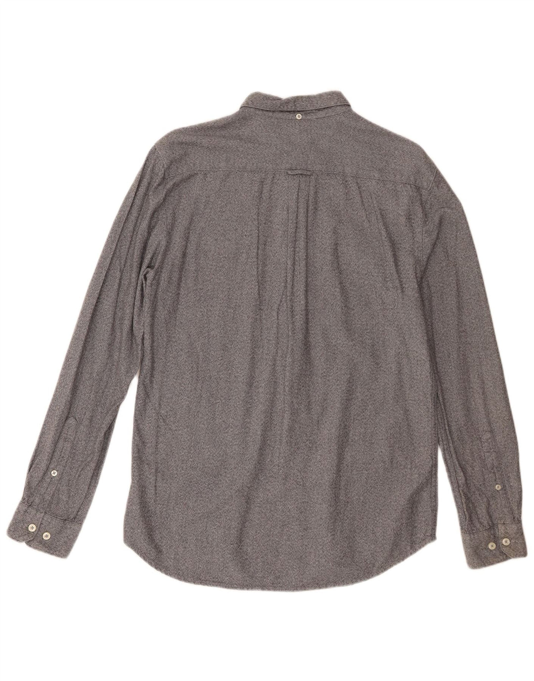 Camicia Slim Fit da Uomo Farah Large in Cotone Grigio