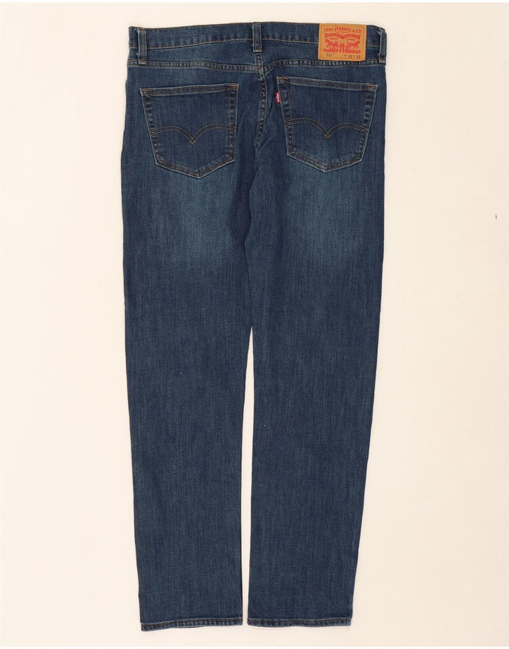 LEVI'S Mens 511 Slim Jeans W32 L32 Blue Cotton Vintage Levi's and Second-Hand Levi's from Messina Hembry 