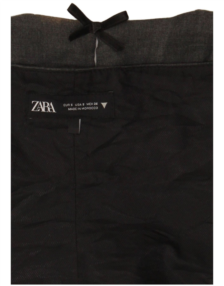 Top corto alla caviglia da donna Zara UK 8 piccolo grigio