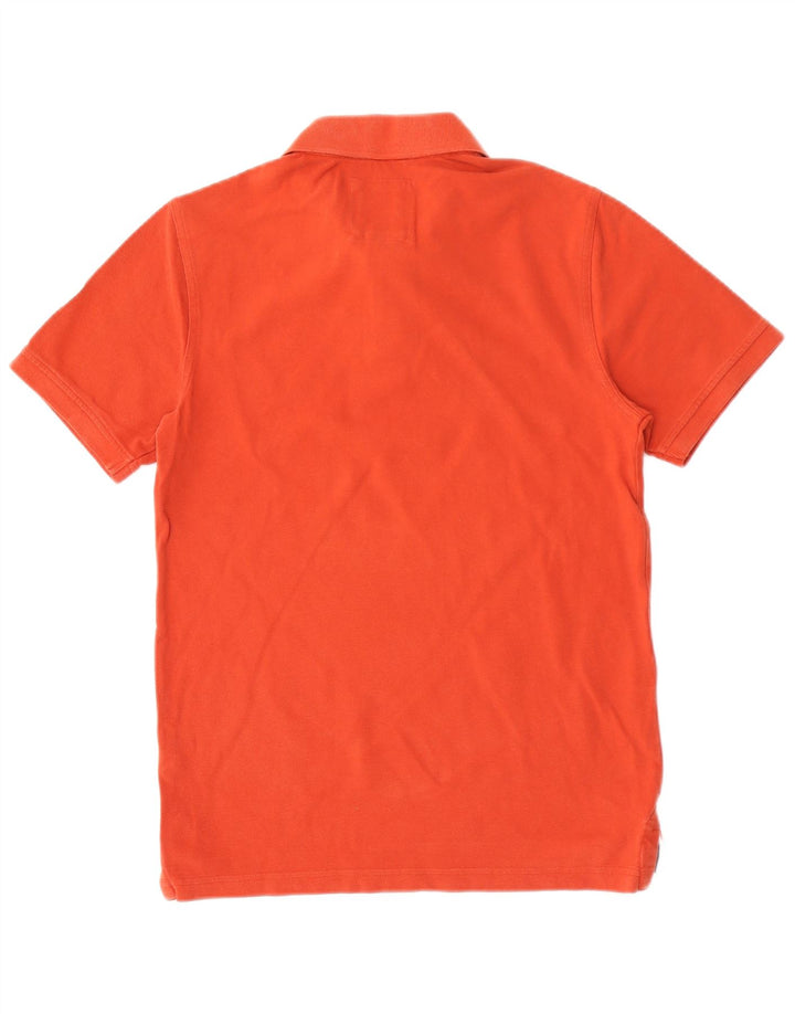 CREW CLOTHING Polo da uomo piccola in cotone arancione