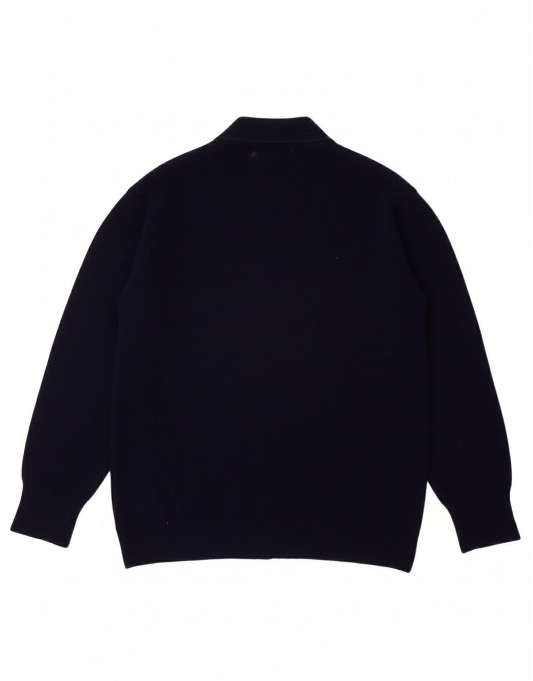 Maglione Cardigan Bambino BENETTON 13-14 Anni Blu Navy in Lana