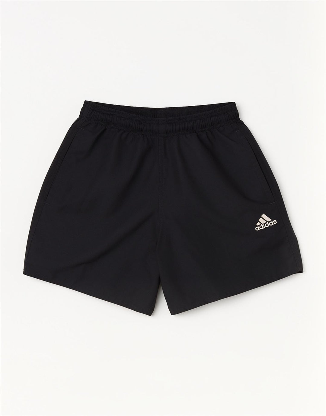 Pantaloncini sportivi da uomo Adidas medi sportivi in poliestere nero