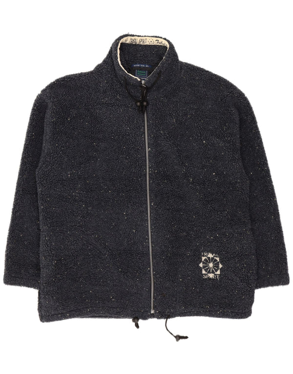 Giacca in pile da uomo Campagnolo UK 42 XL Blu navy screziato