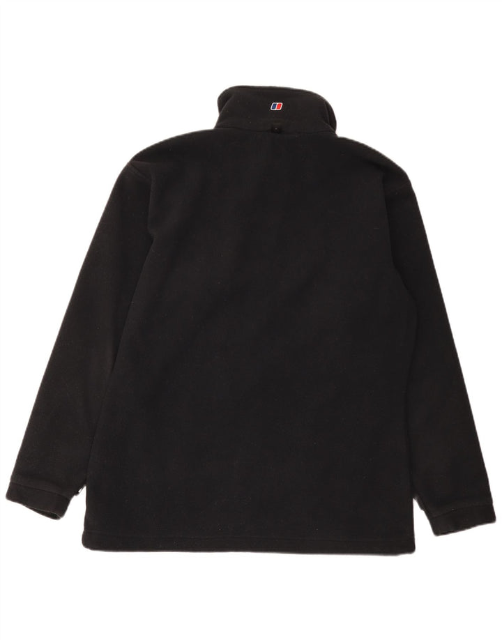 Giacca in pile foderata da donna Berghaus UK 16 grande poliestere nero