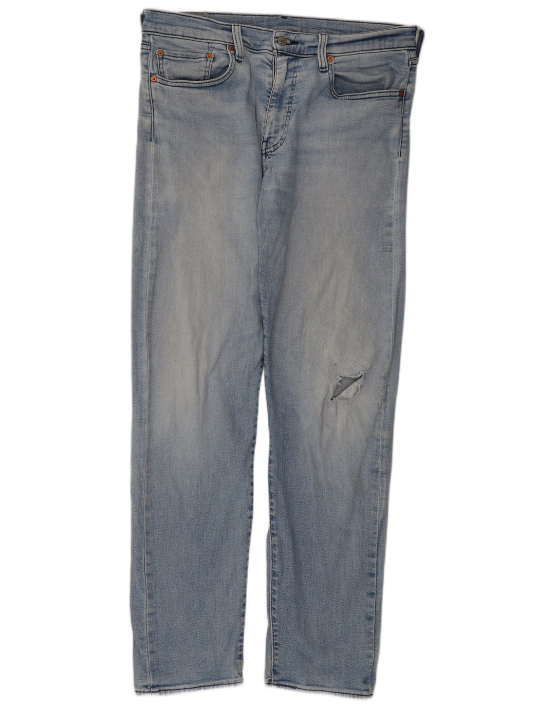 Levi's Uomo 502 Jeans affusolati W34 L34 Blu