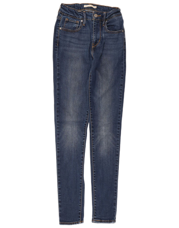 Jeans Levi's da donna 721 skinny a vita alta W25 L30 Lyocell blu