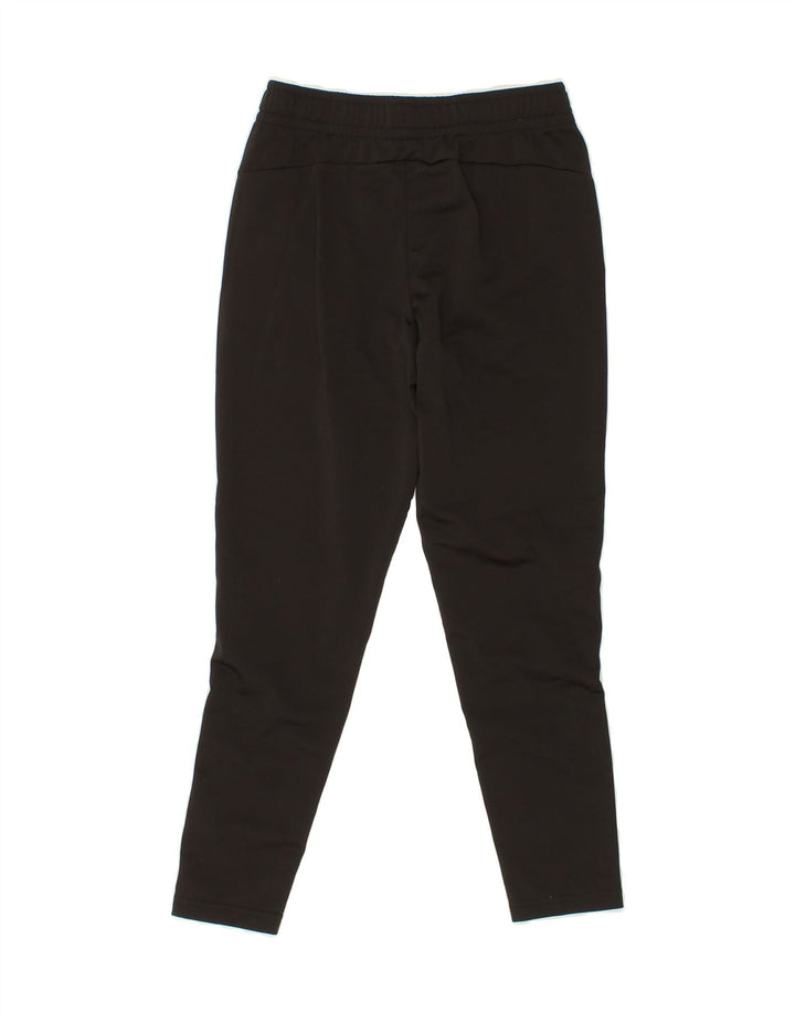 PUMA Boys Tracksuit Trousers 9-10 Years Medium  Black Polyester Vintage Puma and Second-Hand Puma from Messina Hembry 