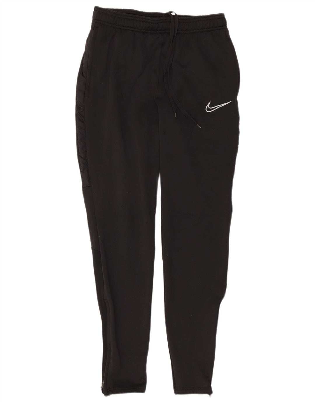 Pantaloni da tuta Nike Dri Fit da donna UK 10 Small Nero Poliestere