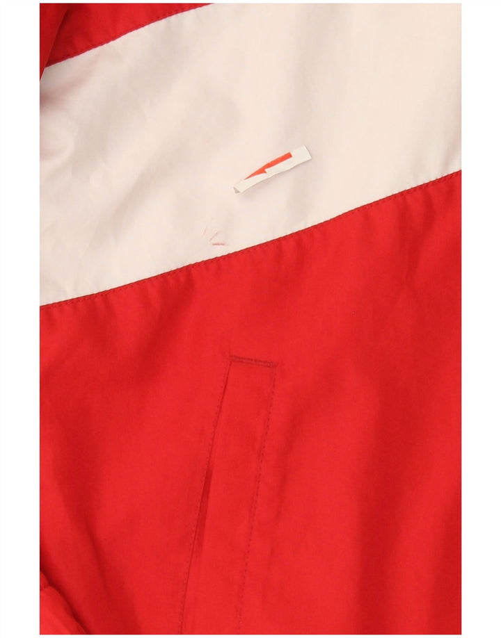 Giacca da ginnastica grafica Nike da ragazzo, 10-11 anni, colore rosso medio