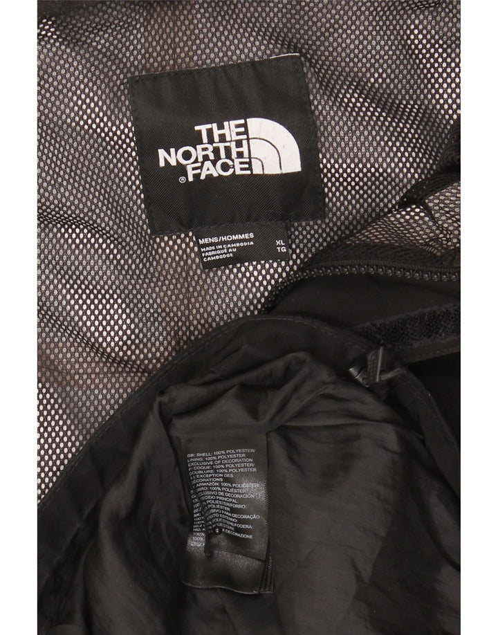 Giacca antipioggia da uomo con cappuccio The North Face UK 42 XL poliestere nero