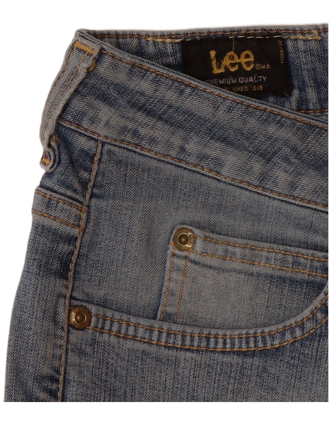 Jeans dritti Cameron da donna LEE W32 L28 cotone blu