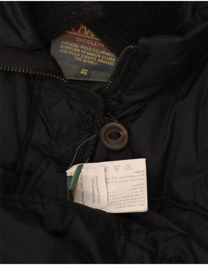 Piumino Donna La Martina IT 46 Large Nero Nylon