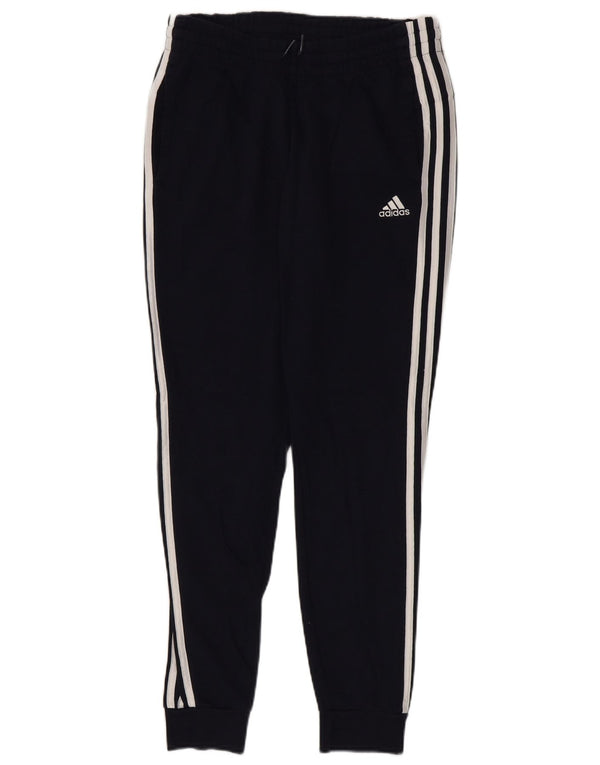 Pantaloni da tuta da donna Adidas Joggers UK 8/10 Small Blu Navy Cotone