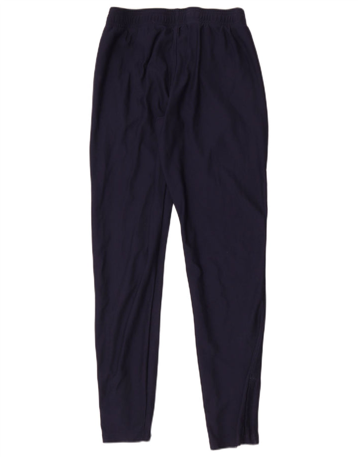 Pantaloni da tuta da ragazzo Under Armour 11-12 anni Large in poliestere blu navy