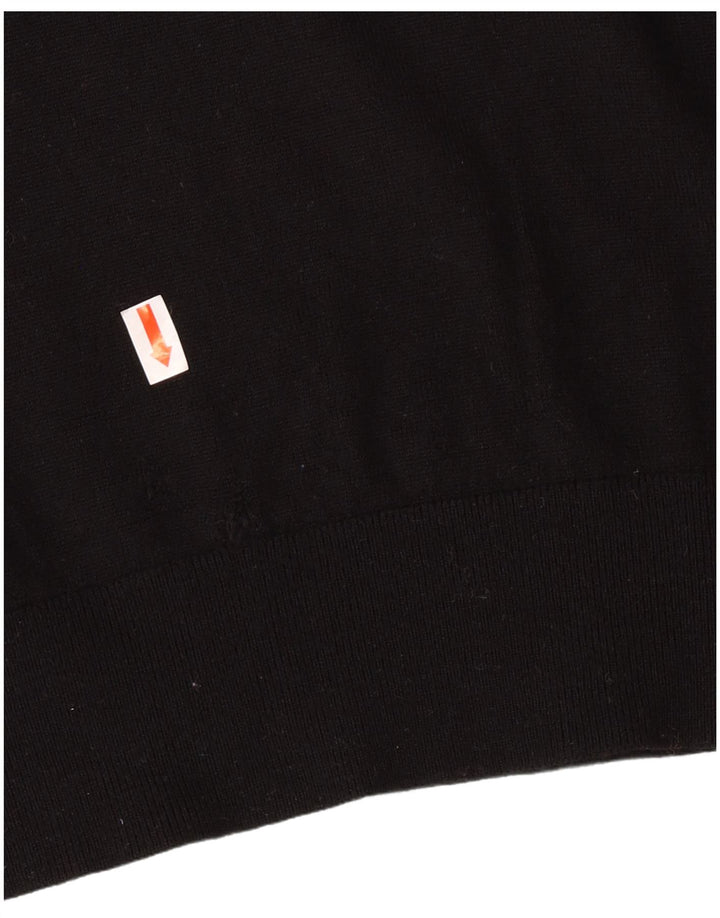 Armani Exchange Uomo Maglione Dolcevita Maglione Piccolo Nero Lana Vergine