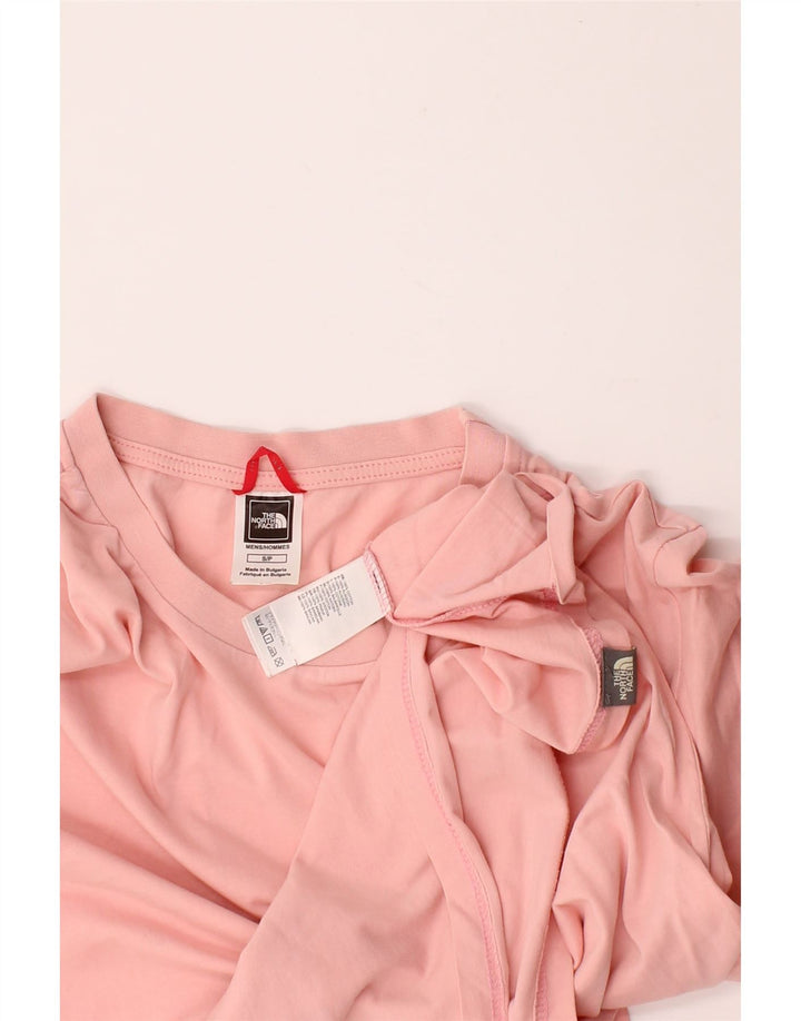 THE NORTH FACE Mens T-Shirt Top Small Pink Cotton Vintage The North Face and Second-Hand The North Face from Messina Hembry 