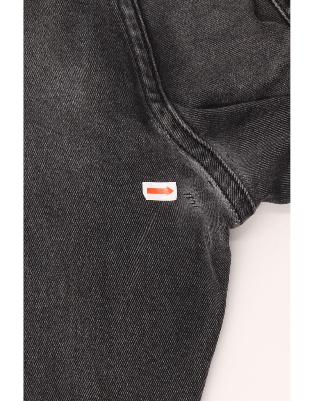 Jeans dritti da uomo Texas WRANGLER W38 L30 cotone nero