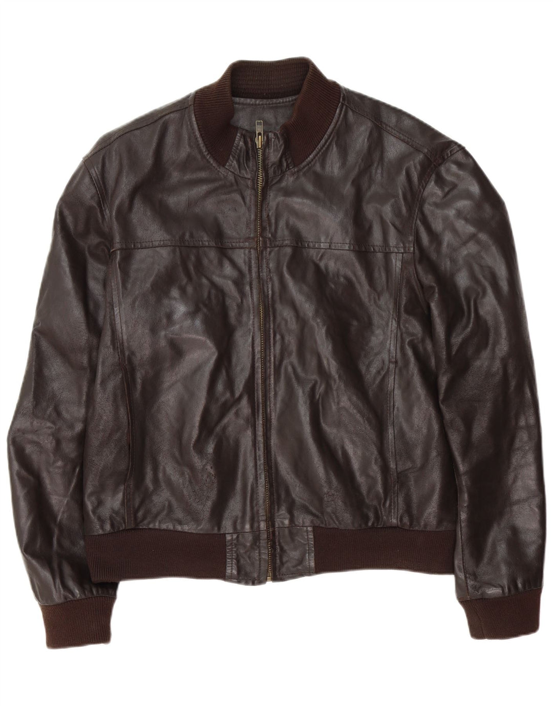 Giacca bomber in pelle da uomo Koan IT 54 2XL Pelle marrone