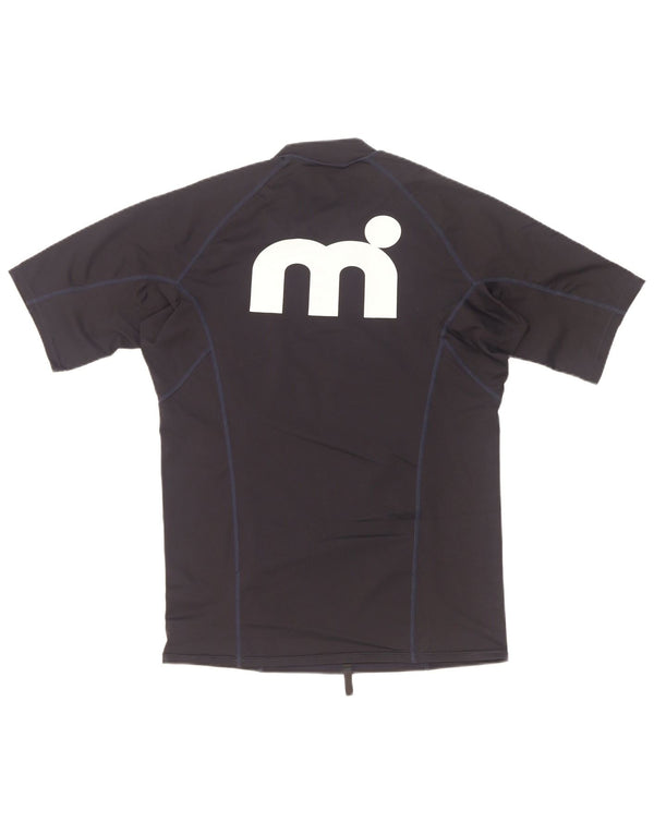 T-shirt grafica per ragazzi Mistral Top 13-14 anni 2XL poliestere blu navy