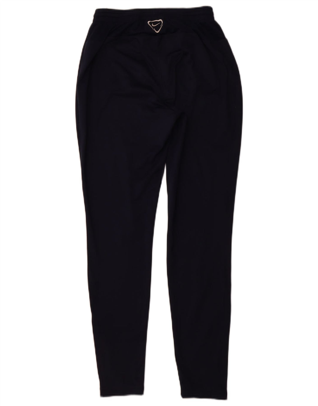 Pantaloni da tuta NIKE Dri Fit da donna UK 10 Small poliestere blu navy