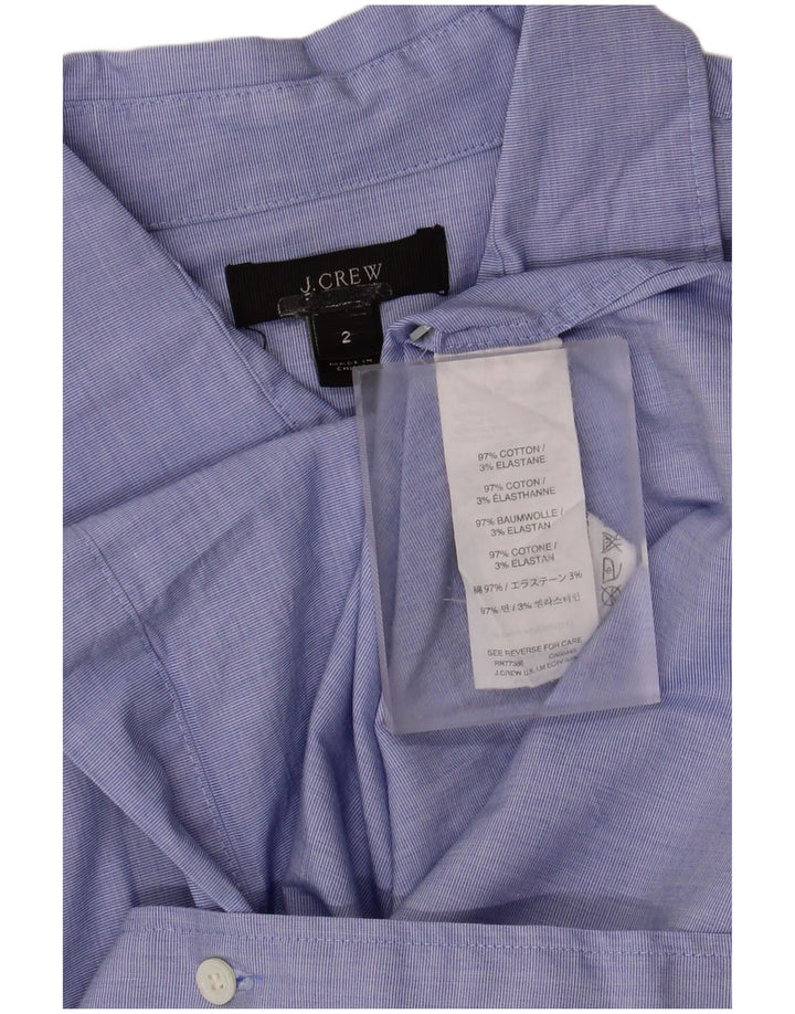 Camicia oversize lunga da donna J. Crew US 2 XS in cotone blu