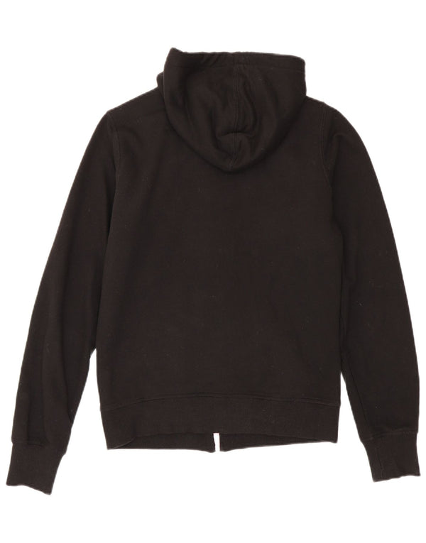 Polo Assn. Maglione con cappuccio e zip Sherpa da donna UK 14 Cotone nero medio