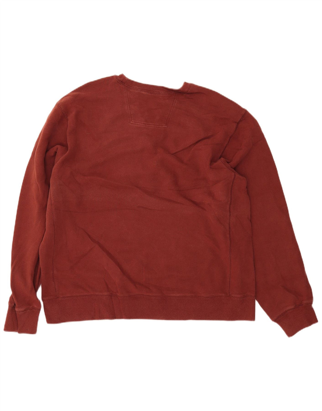 EDDIE BAUER Felpa grafica da uomo Maglione XL Cotone marrone