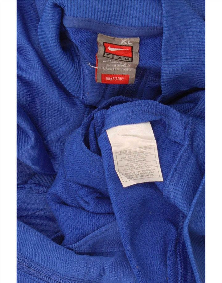 Giacca da tuta da donna Nike UK 18 XL Blu Colourblock Poliestere