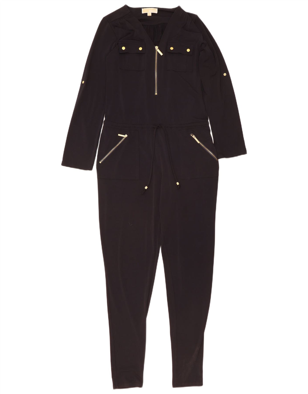Tuta a maniche lunghe da donna Michael Kors UK 10 piccola nera