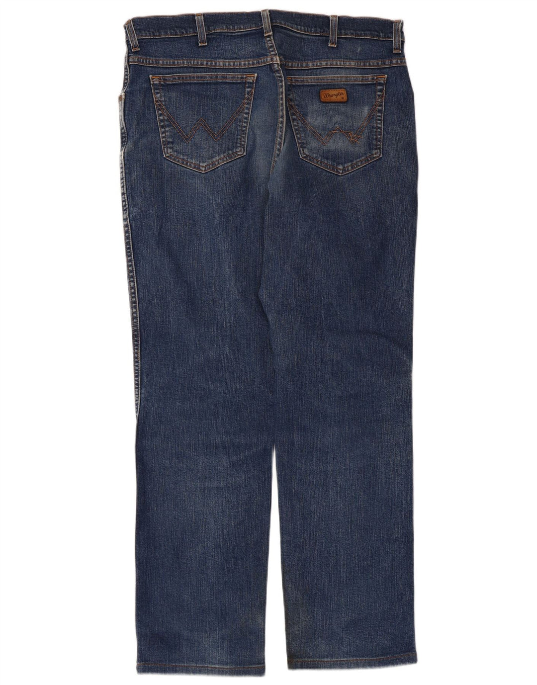 Jeans dritti da uomo Wrangler Texas W38 L32 cotone blu