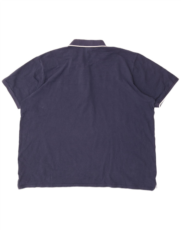Polo da uomo Ellesse 3XL in cotone blu navy