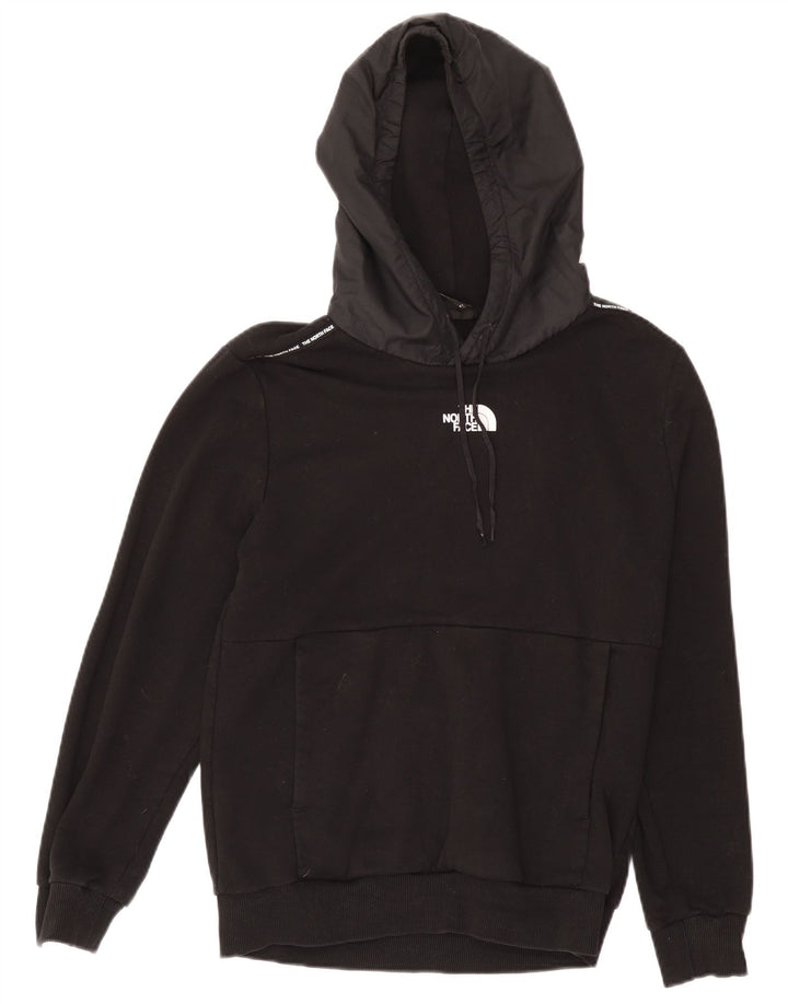 Felpa con cappuccio da uomo The North Face in cotone nero medio