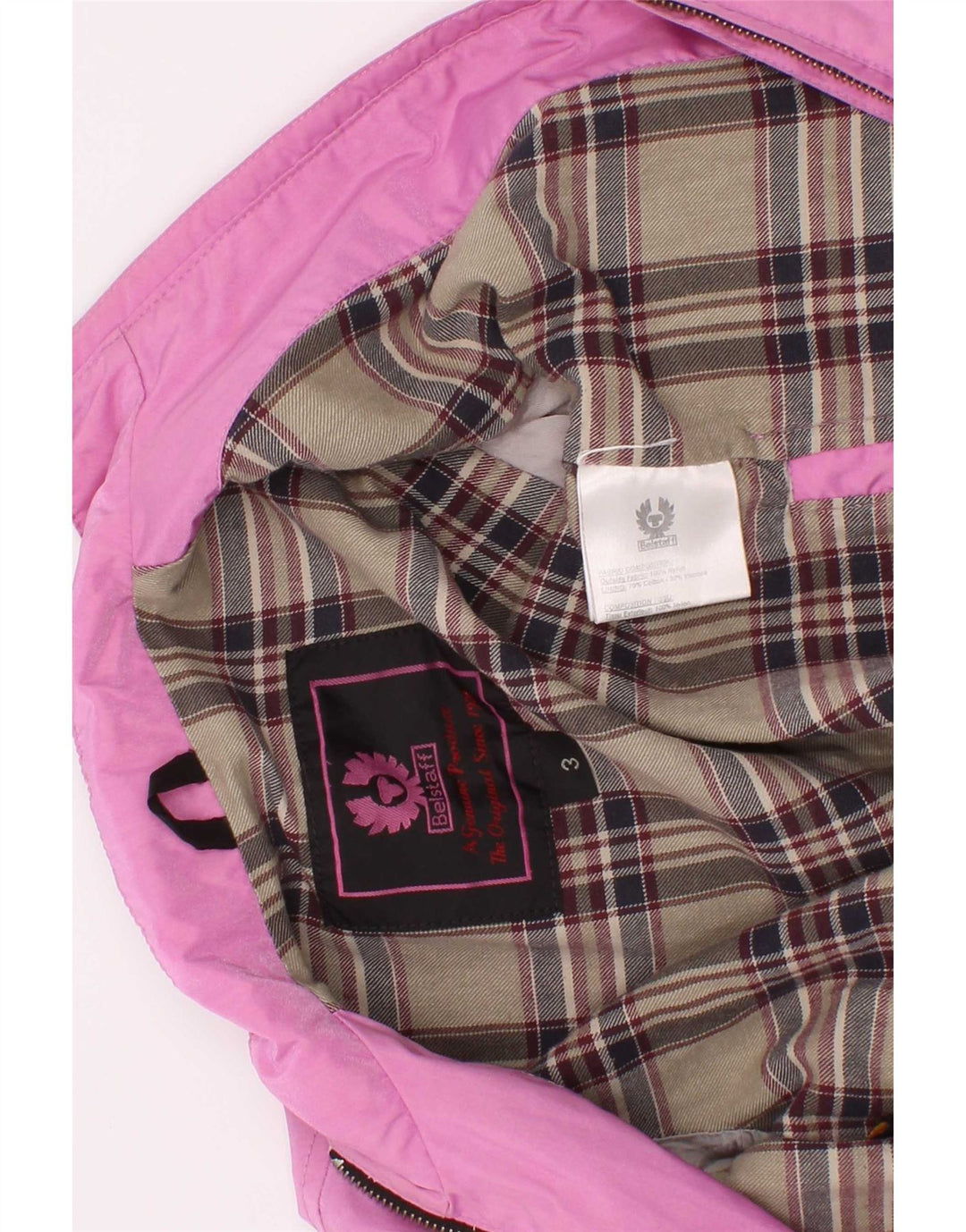 Giubbotto bomber per ragazze Belstaff 2-3 anni in nylon rosa