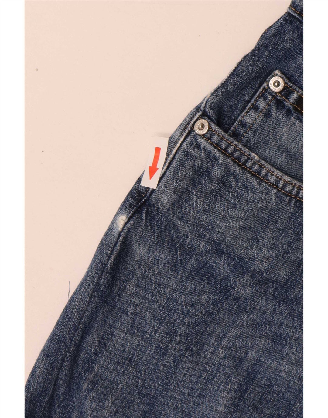 Jeans dritti da uomo Hugo Boss W32 L29 Blu