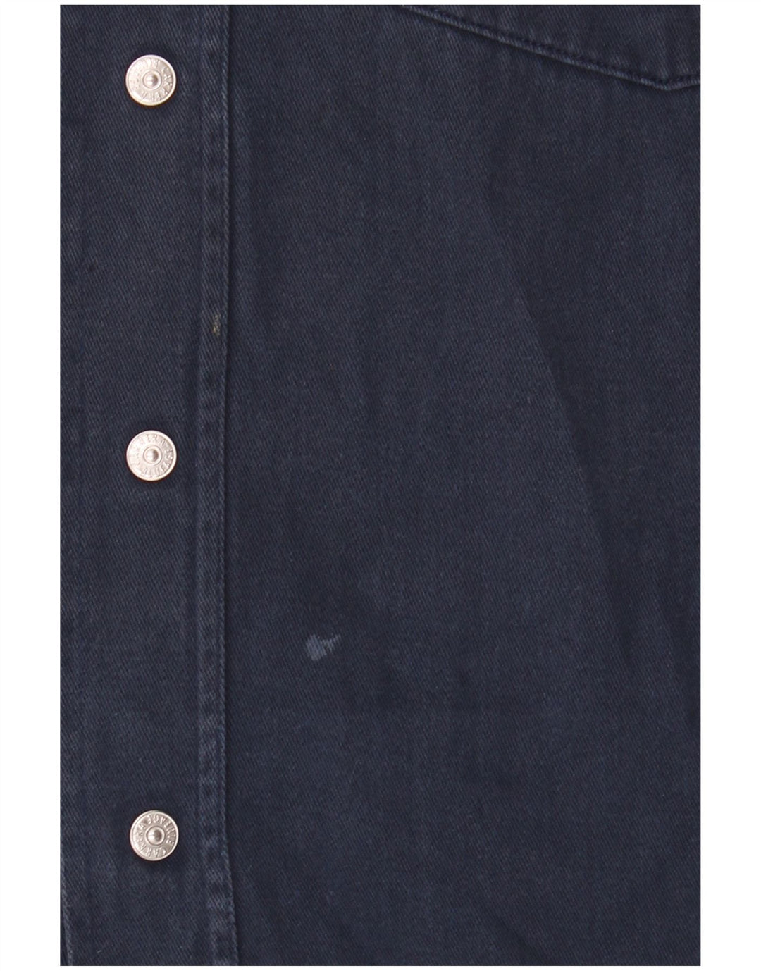 Camicia da uomo Carrera taglia 39/40 cotone medio blu navy